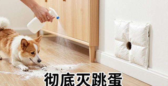 家里长期灭跳蚤用什么方法最彻底 再也不怕复发